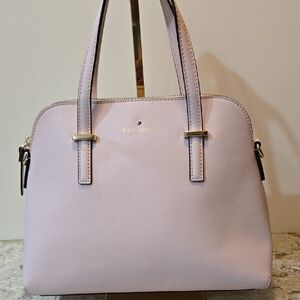 Kate Spade Pink Satchel Bag with Saffiano Leather